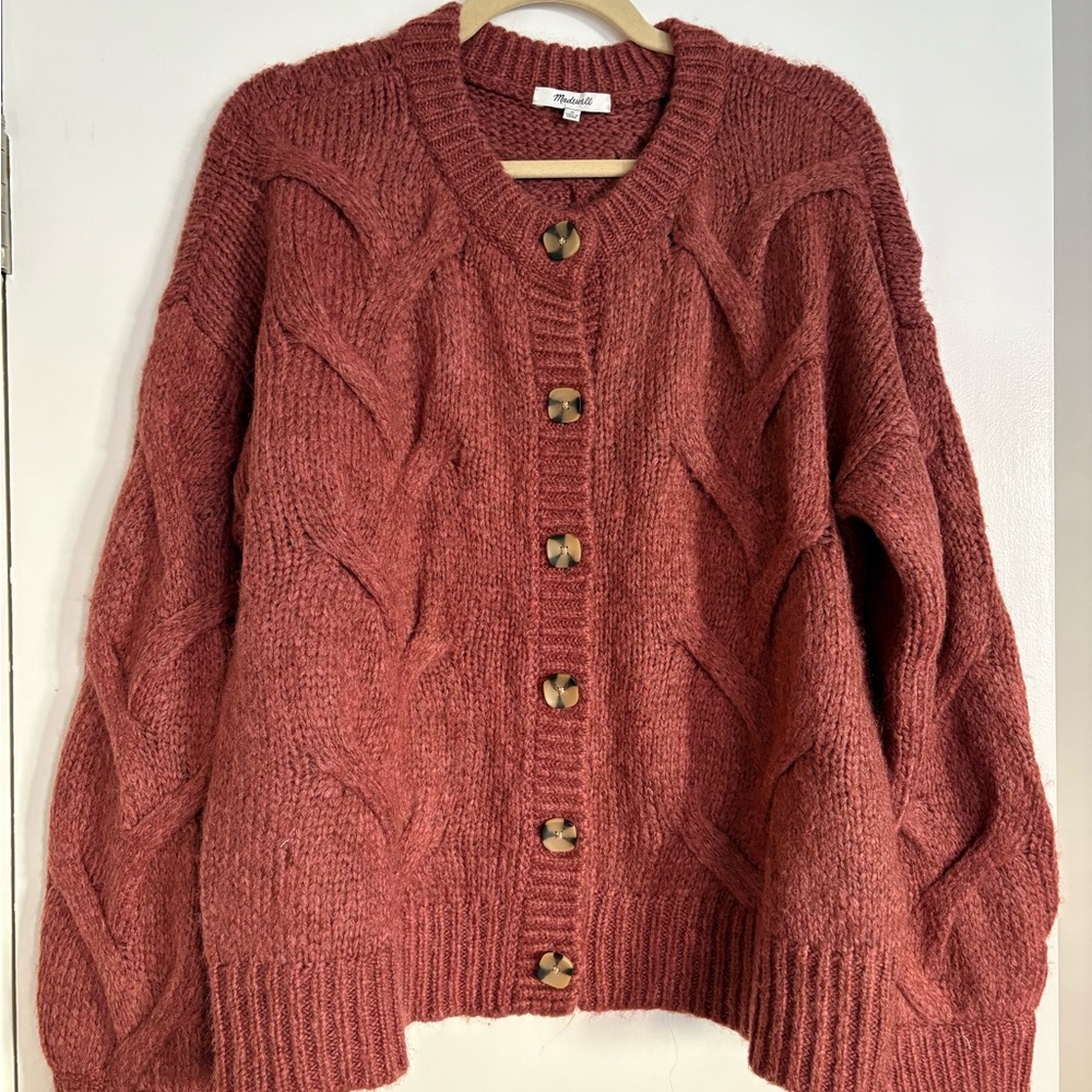 Madewell Chunky Knit Cardigan